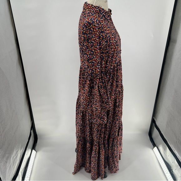 Free People Charlotte Tie-Front Print Maxi Dress - Picture 11 of 16